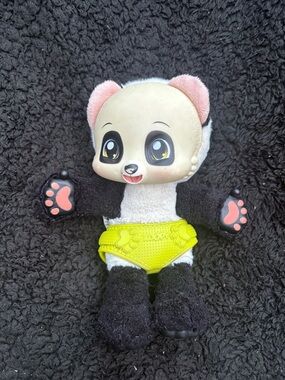 Vintage 2014  Zoopy Baobab Babies Panda kawaii Bear Plush Retro